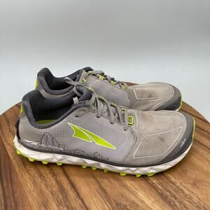 Altra Superior 4 Shoes Mens Size 10.5 Gray Trail Running Hiking Comfort Sneakers